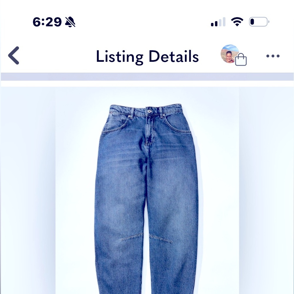 We the Free Western Barrel Jean 29